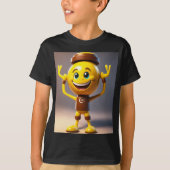 スタイル:キッズベーシックTシャツ Tシャツ (正面)