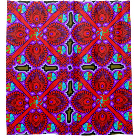 スタイル：シャワーカーテンRub-a-dub-dub-dub、それは時間だ シャワーカーテン (正面)