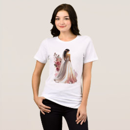 [スタイル] ブライダル [商品] ウェディング ブライド ギフト エレガ トライブレンドＴシャツ