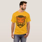 スタイル: ベーシック ダーク Tシャツ 快適 (正面フル)