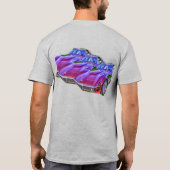スタイル: メンズ ベーシックTシャツ 快適、カジュアル、 Tシャツ (裏面)