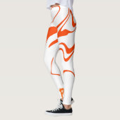 「スタイル、心地よい、ユニクネスをブレンドするレギンス レギンス (左)