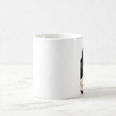 スタイル、態度、スプラッシュで一日を始める コーヒーマグカップ (中央)