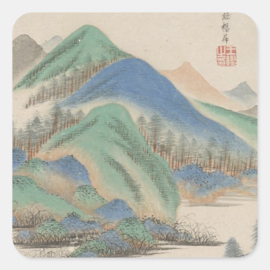 スタイル |横長 スクエアシール (正面)