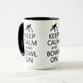 スタイル、色を選ぶためにマグの平静及びボールを-保って下さい マグカップ (正面左)