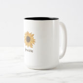 スタイル: 2トーンマグマポップ・アートのーに色を追加する ツートーンマグカップ (正面右)