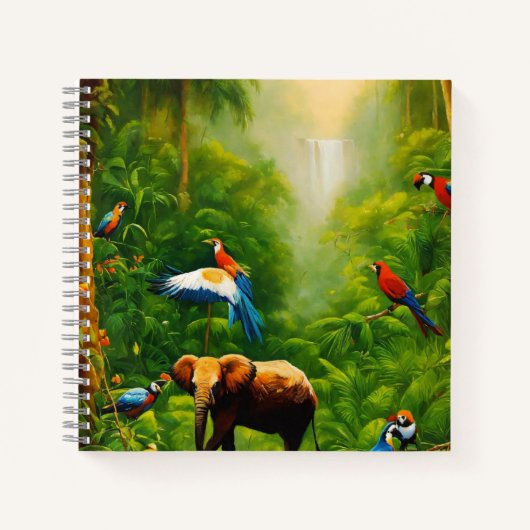 スタイル: 8.5インチx 8.5インチスパイラルノートブック ノートブック (正面)