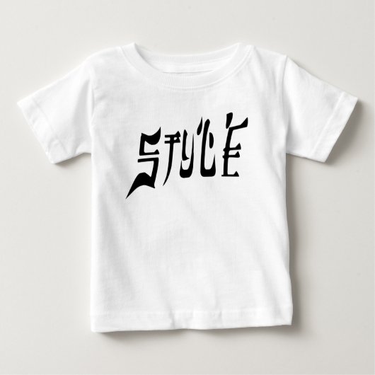 スタイル- American Ganji ベビーTシャツ (正面)