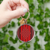 スタイル: Premium Round Keychain 保 your keKeychain キーホルダー (手)
