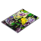 スタイルaの美しい花のモダン花束 ノートブック (左側)