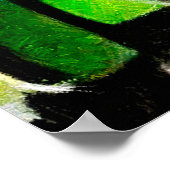 スタイルaの美しい花のモダン花束 ポスター (角)