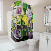 スタイルaの美しい花束 シャワーカーテン (インサイチュ)