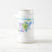 スタインの磁器の果実 ビールジョッキ (正面左)