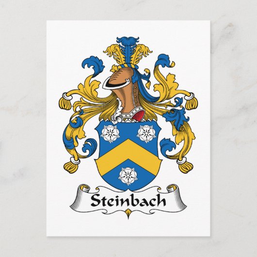 スタインバッハ家紋 ポストカード (正面)