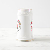 スタインパーソナライズされた- Ambassador Crest ビールジョッキ (中央)