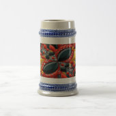 スタインマグとドイツカラーズデザイン ビールジョッキ (中央)