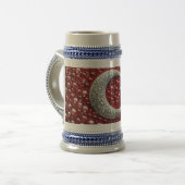 スタインマグターキッシュカラーズデザイン ビールジョッキ (正面左)