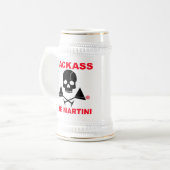 スタイン - ジャックアス・マティーニグラス ビールジョッキ (正面左)