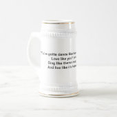 スタイ感動的ン ビールジョッキ (正面左)