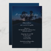 スタイ書ズのリハーサルディナーだった 招待状 (正面/裏面)