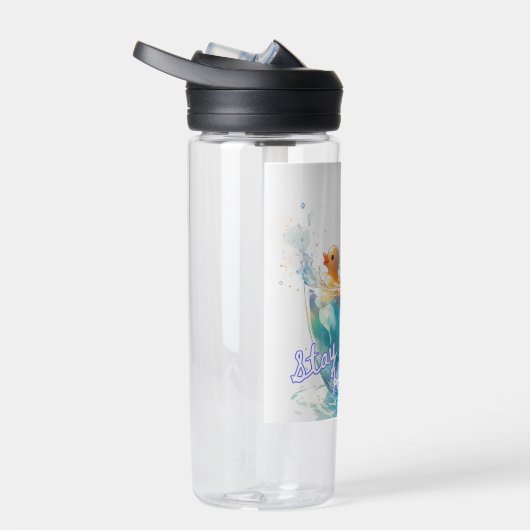 スタイ水和ゴムアヒル水ボトル ウォーターボトル (右面)