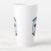 スタイ豚引用文 カフェラテマグ (正面)