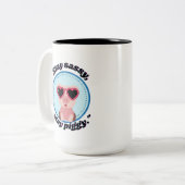 スタイ豚引用文 ツートーンマグカップ (正面左)