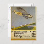 スタウト航空 ポストカード (正面/裏面)