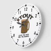 スタウト ラージ壁時計 (傾斜)