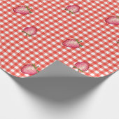 スタウベリーバーンレッドジンガム ラッピングペーパー (角)