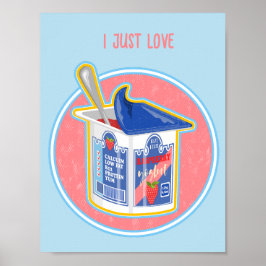 スタウベリーヨーグルト ポスター