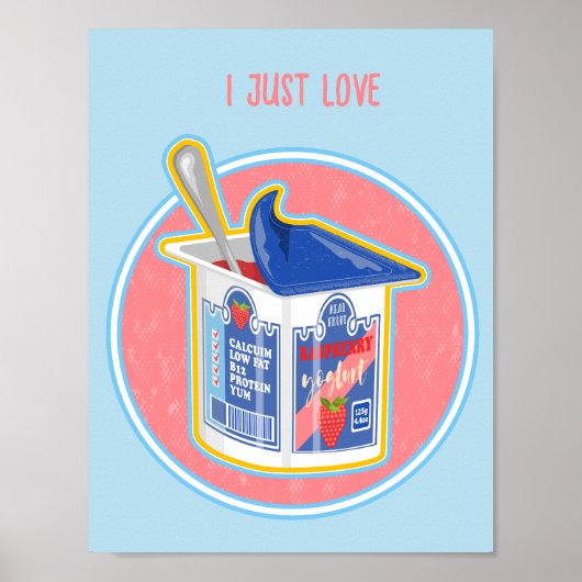 スタウベリーヨーグルト ポスター (正面)