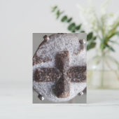 スタウロライト、完全な結晶の交差 ポストカード (スタンド正面)