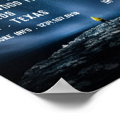 スタガーザーポートレートプラネタリウムイベント広告ズ ポスター (角)