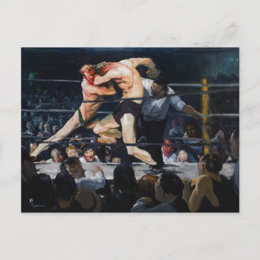 スタグアットシャーキーズ |ジョージ・ベローズ | ポストカード (正面)