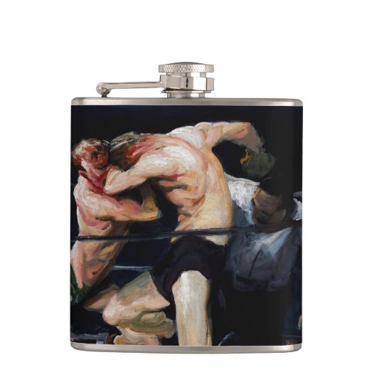 スタグアットシャーキー1909 フラスク (正面)