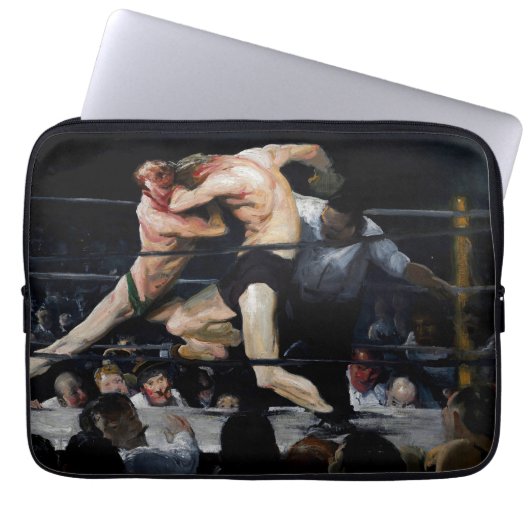 スタグアットシャーキー1909 ラップトップスリーブ (正面)