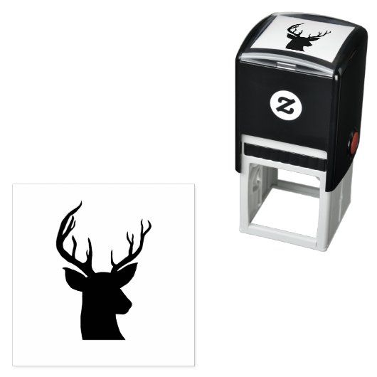 スタグアントラー素朴カントリースケッチ セルフインキングスタンプ (インサイチュ)