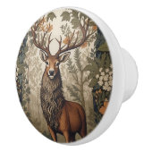 スタグインザフォレストウィリアム・モリスインスパイア セラミックノブ (右)