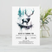 スタグエンチャント緑の冒険誕生日 招待状 (スタンド正面)