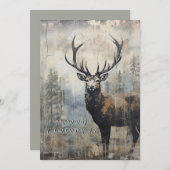 スタグクリスマスカード シーズンカード (正面/裏面)