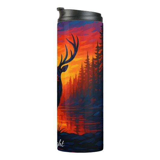 スタグサン威厳のあるセットフォレストレイク タンブラー (回転右)