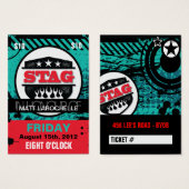 スタグチケット (正面&裏面)