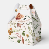 スタグテラコッタラストフローラエレガントブライダルシャワー フェイバーボックス (裏面サイド)