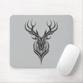 スタグディアアニマルフリーダムワールドワイルドライフ疑問に思アート マウスパッド (マウス)