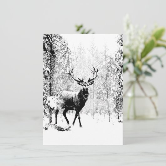 スタグディアウィンターフォレスト野生動物自然アート (スタンド正面)