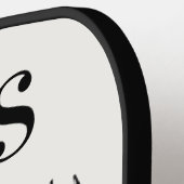 スタグトナデアモノグラム素朴ピックボールパドル ピックルボールラケット (左詳細)