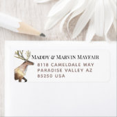 スタグトナディア簡単対読差出人住所ラベル ラベル (インサイチュ)