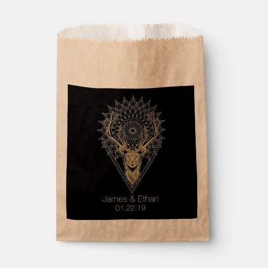 スタグマンダ結婚ラズ フェイバーバッグ (正面)