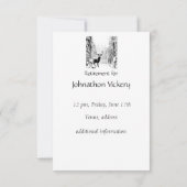 スタグリタイア男らしルスタグディアアート 招待状 (裏面)